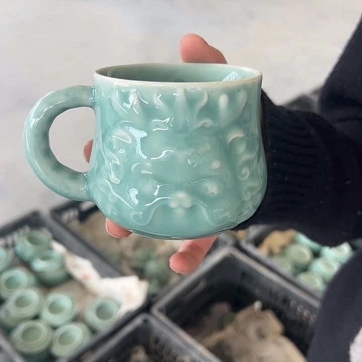 小米茶器龙泉青瓷