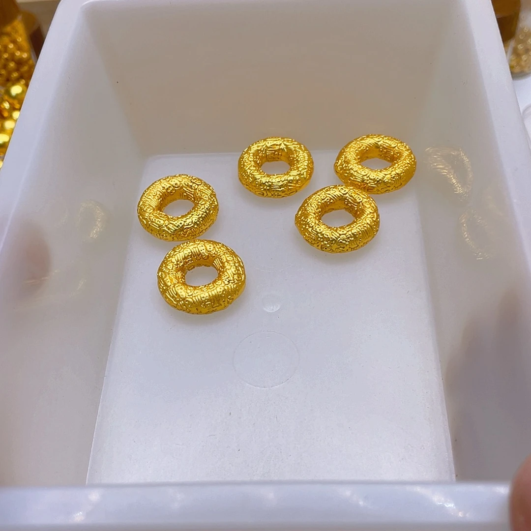 锆石铜合金百福平安扣1颗