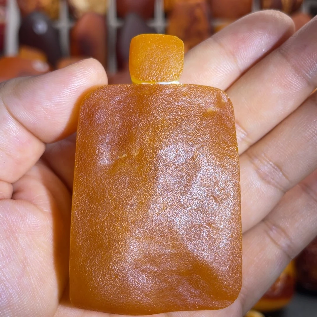 定制琥珀未镶嵌定制款天然琥珀蜜蜡