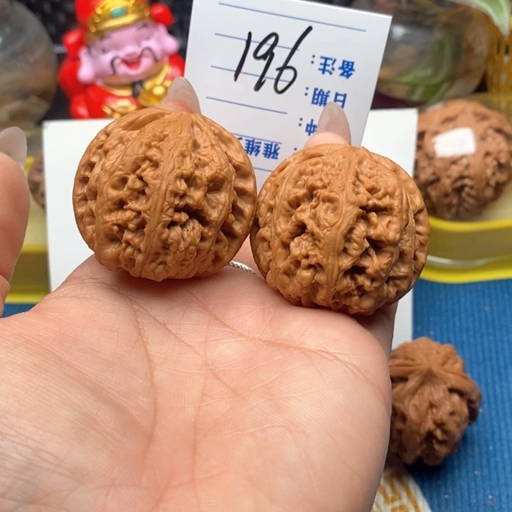 文玩核桃把件196号42平谷粗筋