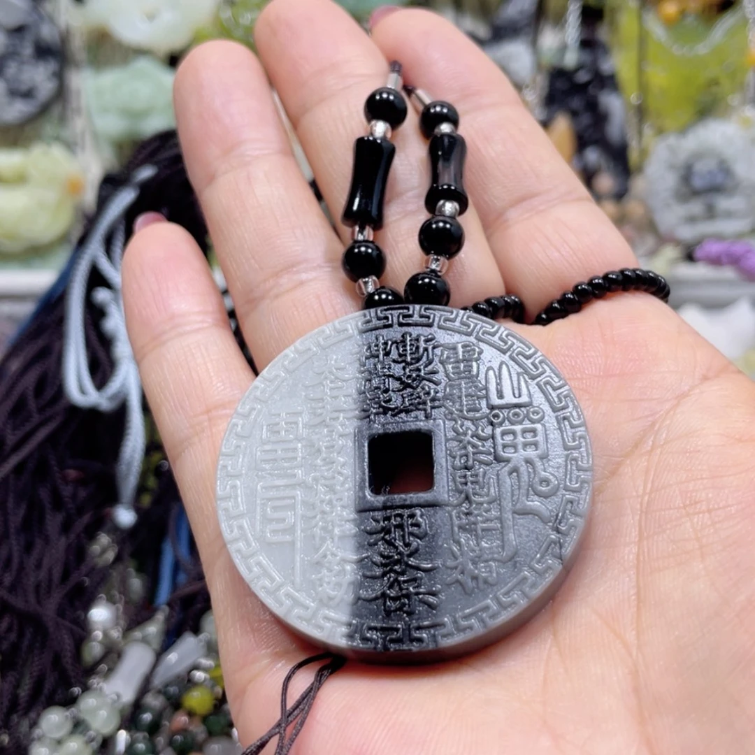 【闪购商品】岫玉未镶嵌颈饰63吊坠