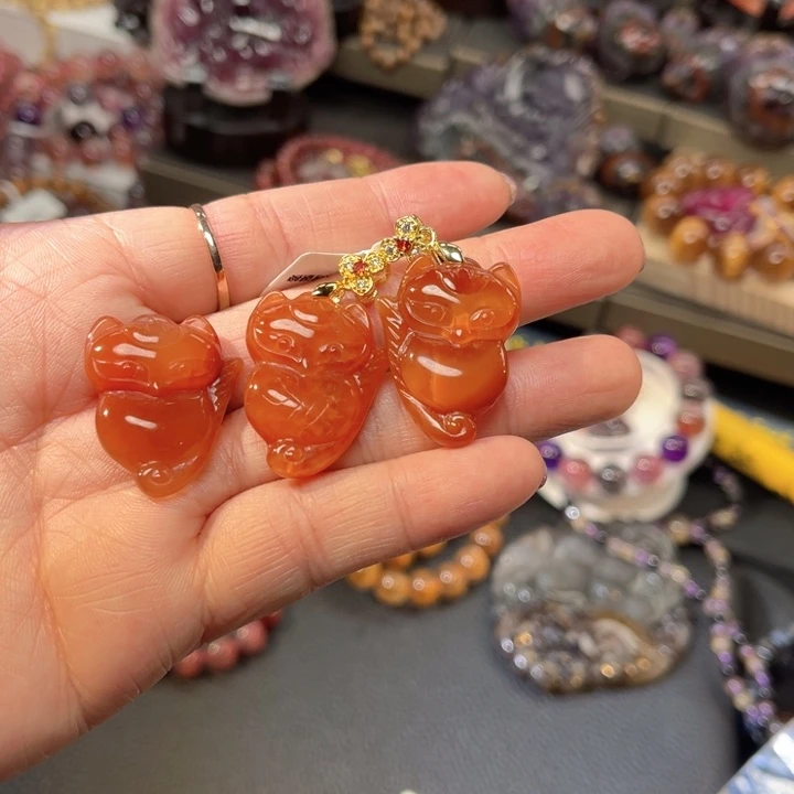 水晶颈饰未镶嵌多样性发一