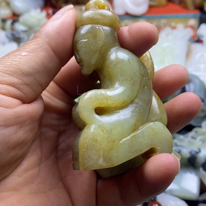 未镶嵌和田玉挂件