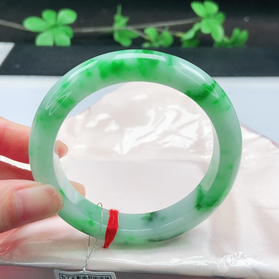 未镶嵌手镯翡翠56圈