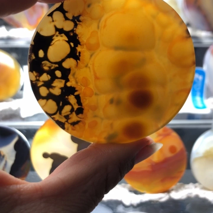 合金玛瑙/玉髓珠宝奇石45