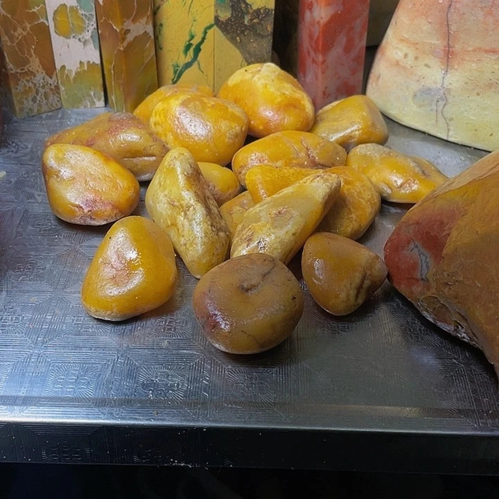 寿山石明*台寿山石的制作