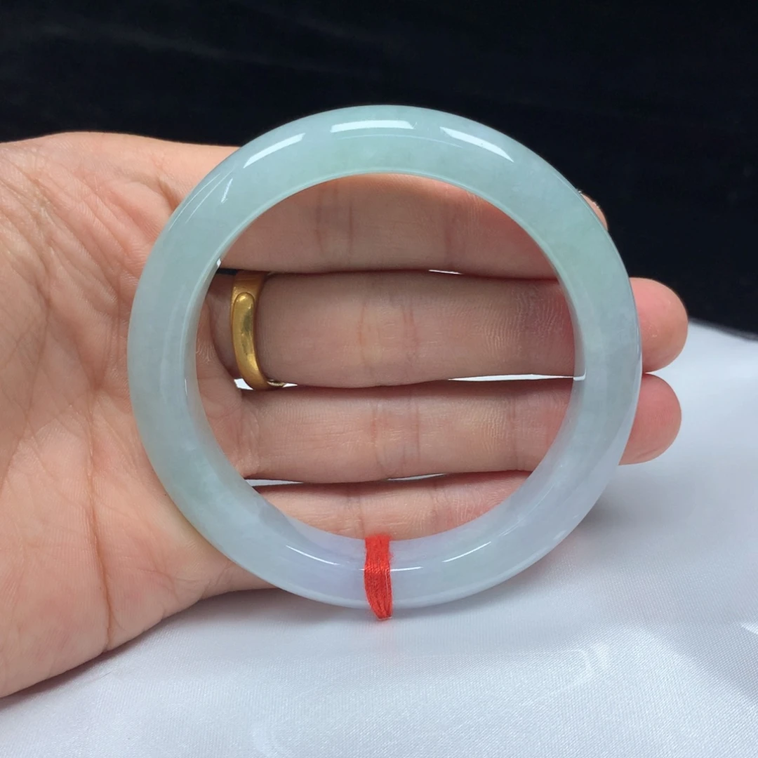 未镶嵌手镯（圆镯）翡翠55.5