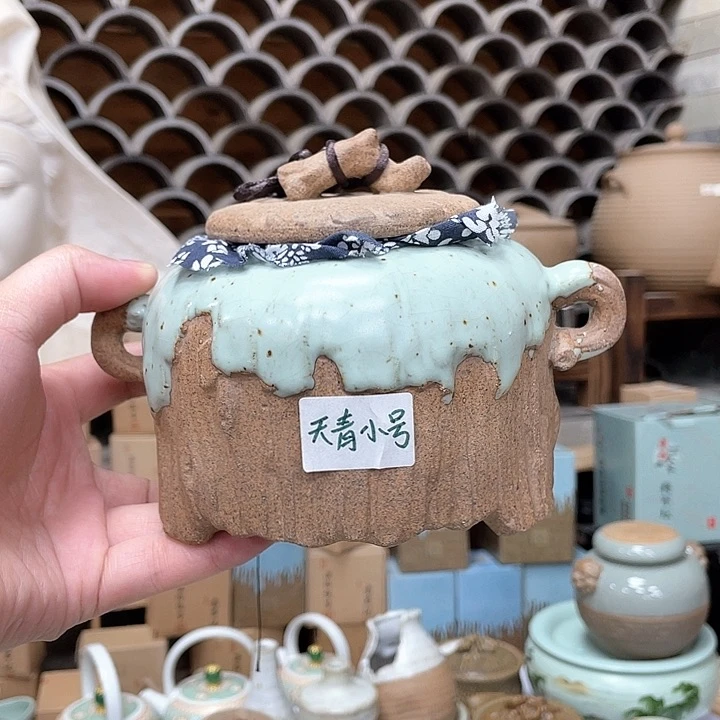 壶老段烧陶瓷茶器！