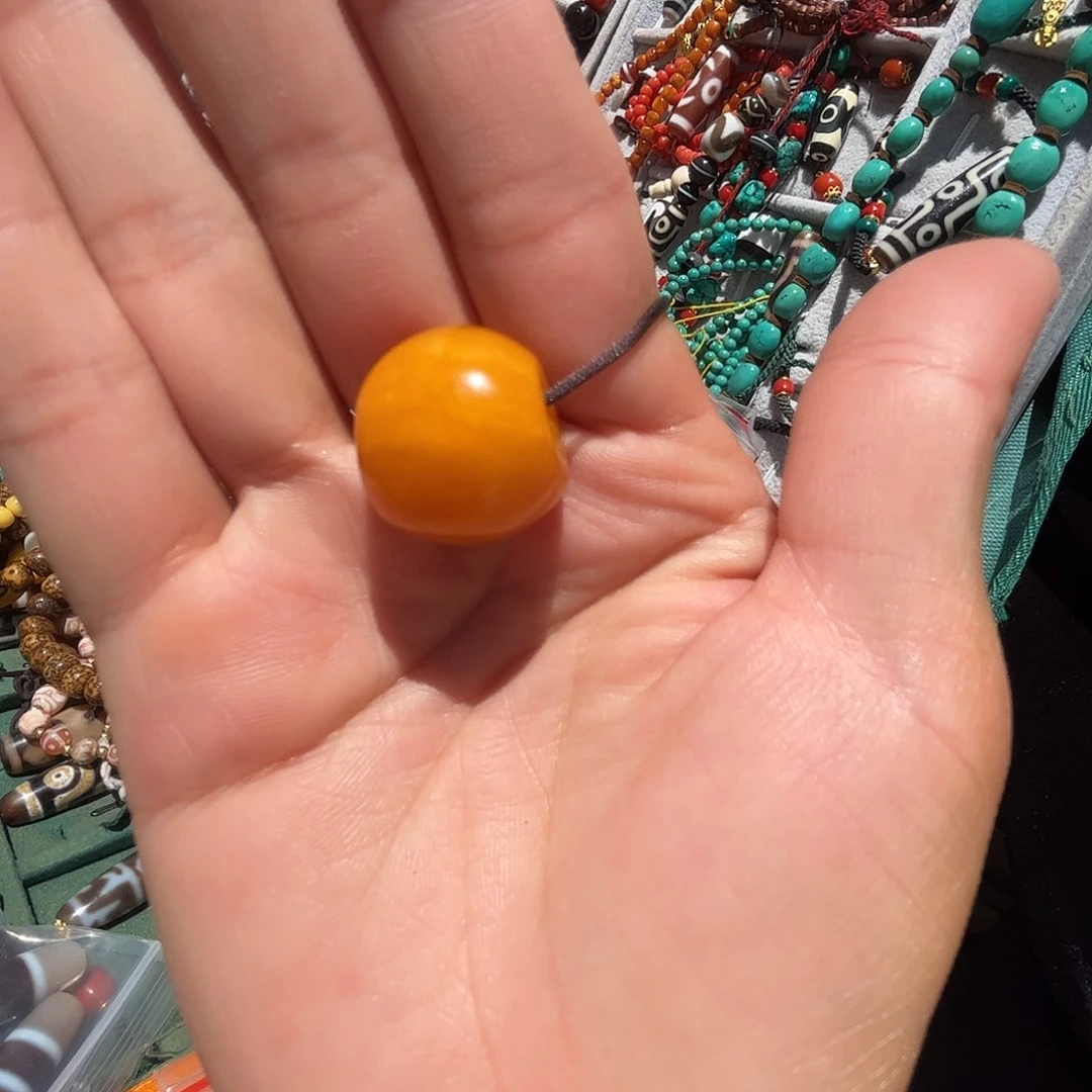 未镶嵌颈饰蜜蜡遇****好