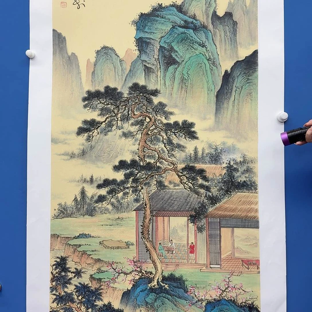 国画多次参加国内外大型