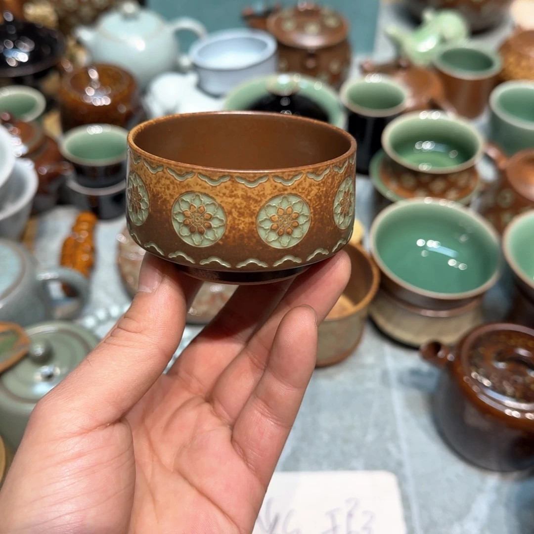 小金茶具青瓷茶器