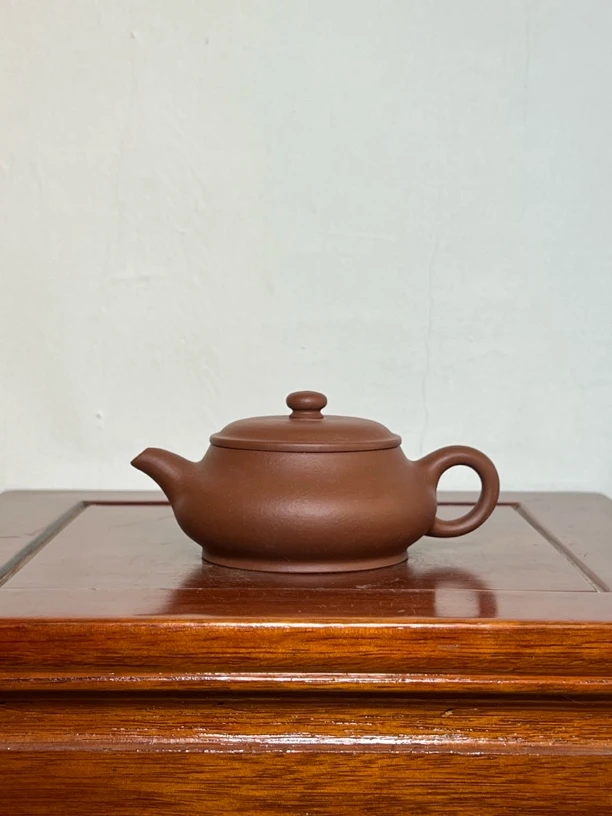 当代 宜兴紫砂壶紫泥明炉