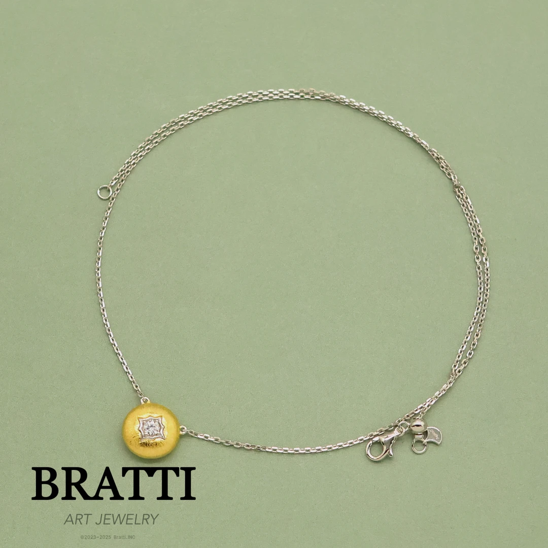 坠链均925银 Bratti珠宝S925银项链（45cm）-YX250202