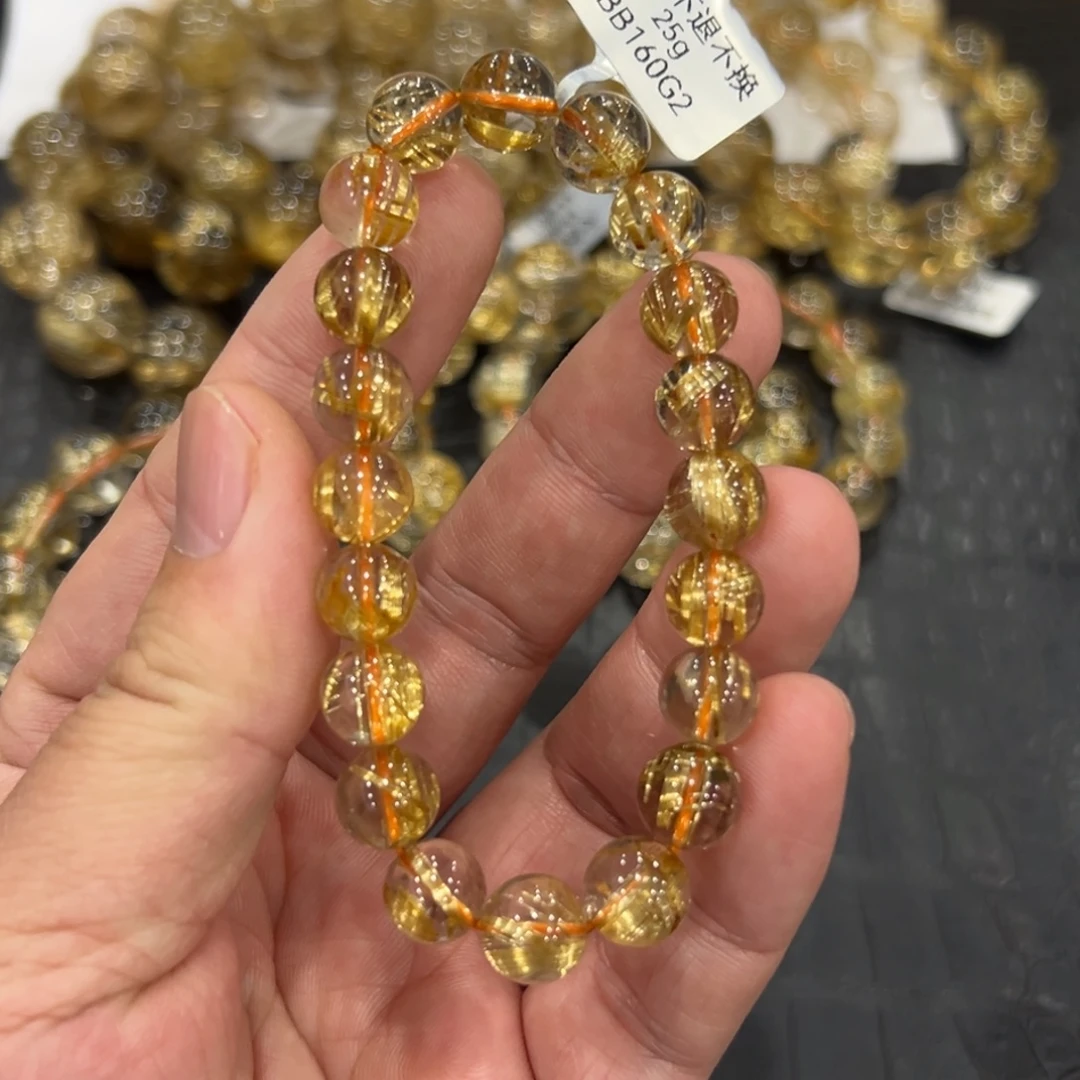 水晶手链未镶嵌b131钛晶