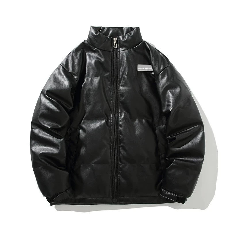 【PC】潮牌森子正品pu棉服外套 男女同款