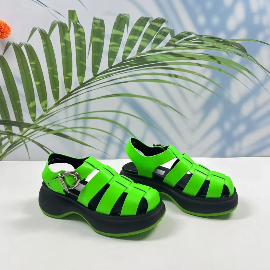 小强家女鞋 芽儿家百搭舒适凉鞋（Y100-31-1）（W34AYG23221-106）