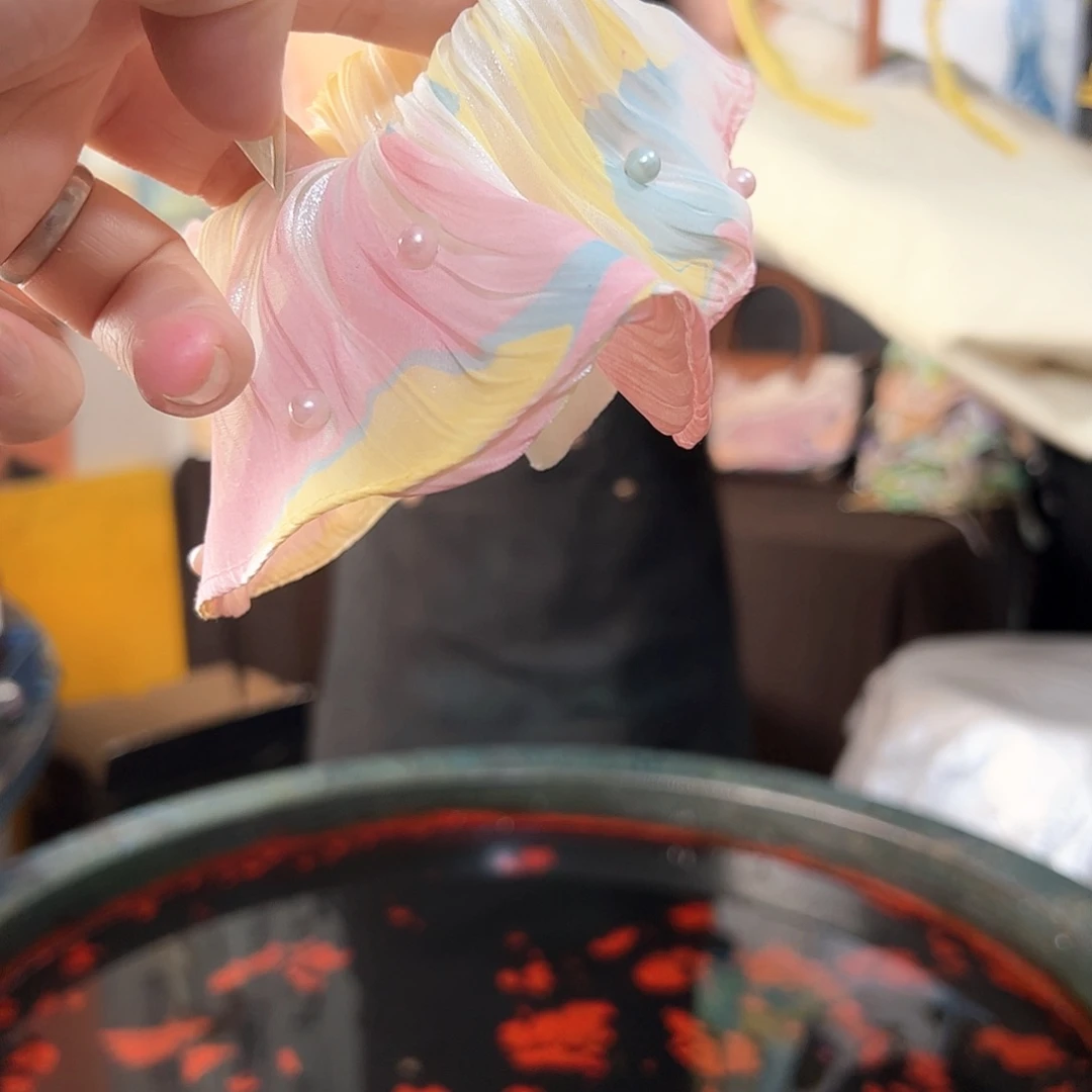 咖****)165百褶裙发圈手作