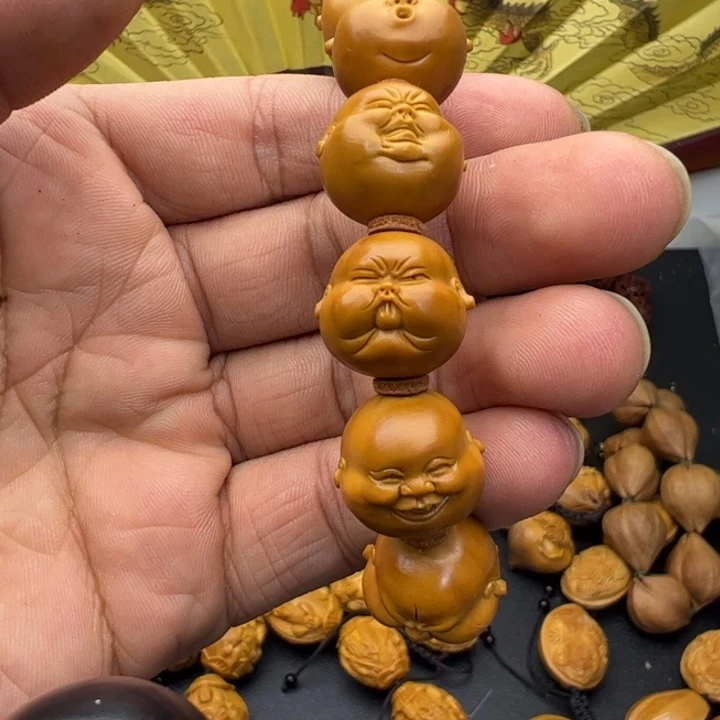 橄榄核手串/手链吃****蛋1.8铁盒手工百态