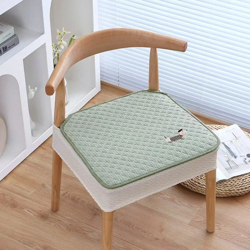 新款简约牛角椅子套罩家用防滑椅套透气饭店餐椅套四季通用凳子套