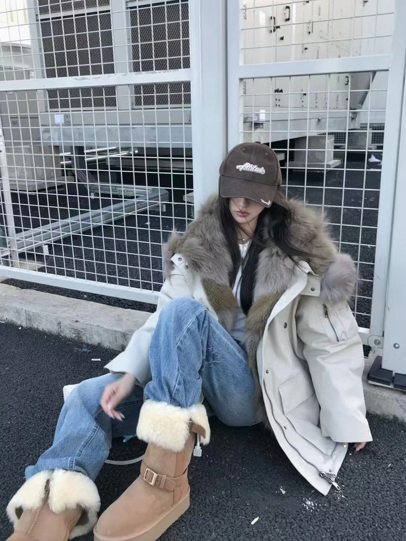 【W600-W699】秋冬时髦别致显瘦女洋气衣服新款舒适宽松潮流美衣