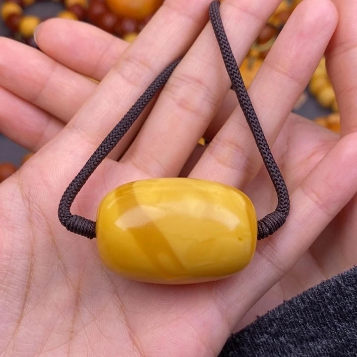 琥珀未镶嵌裸石蜜蜡M