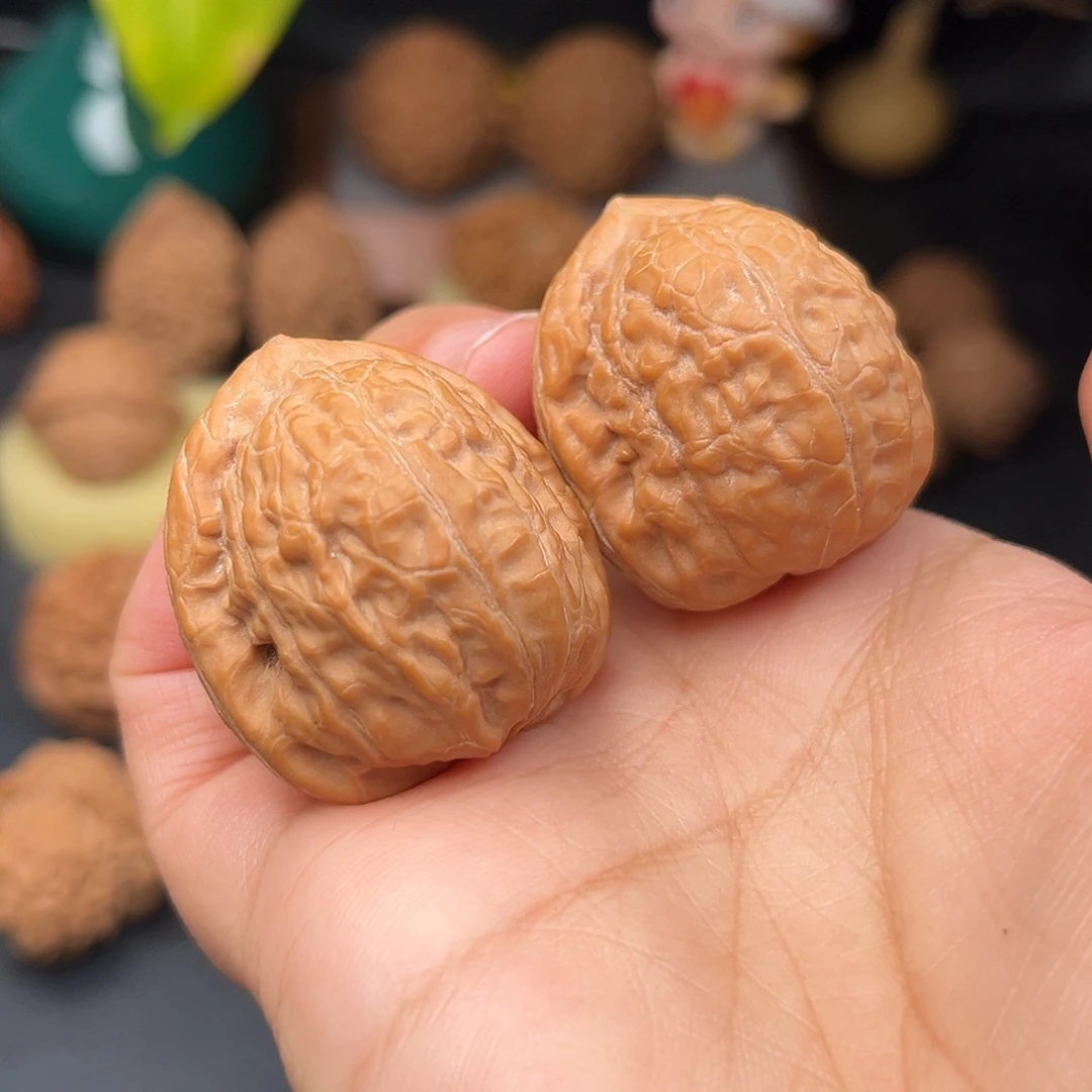 海***3把件文玩核桃舍利