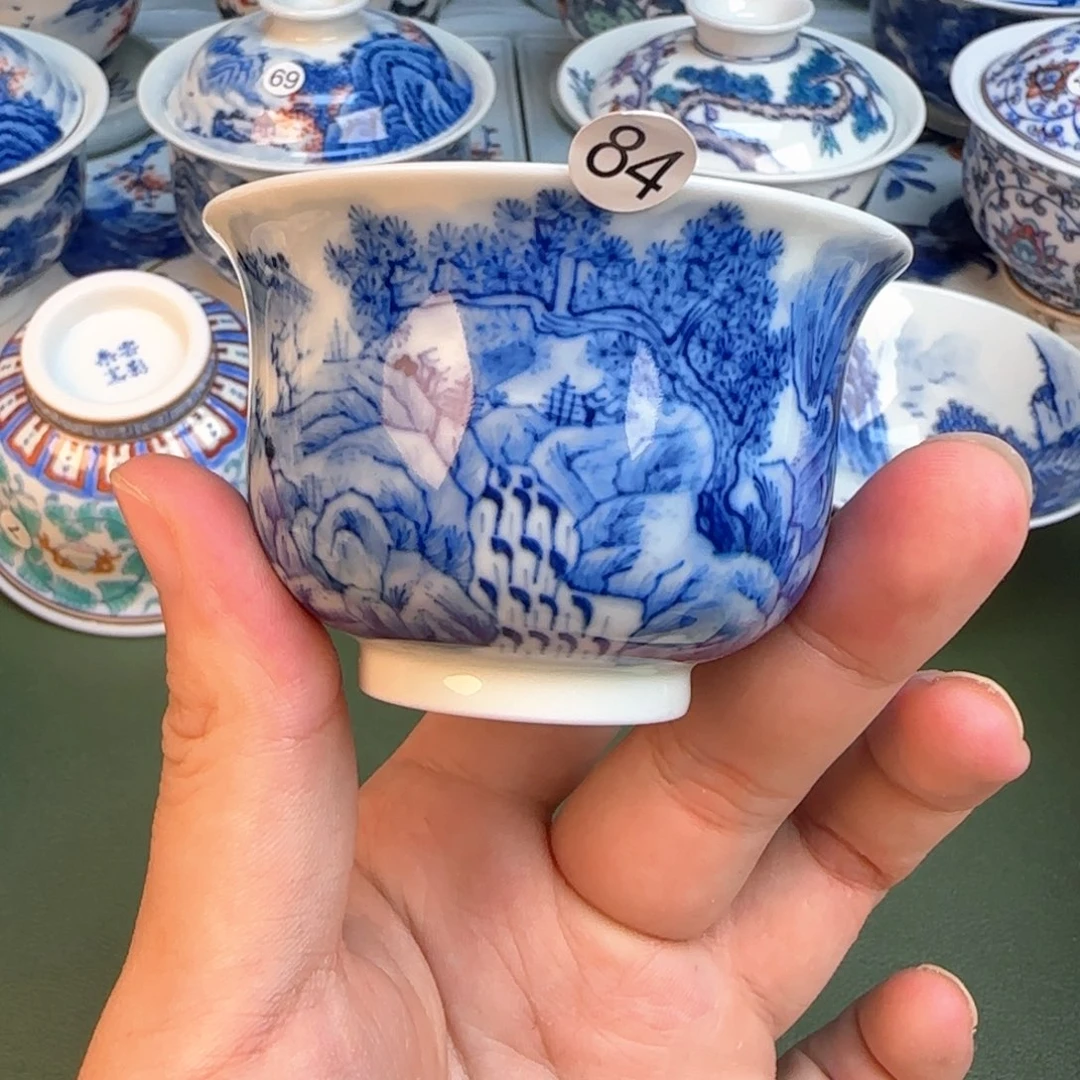 彦祖纯手工手绘茶具84