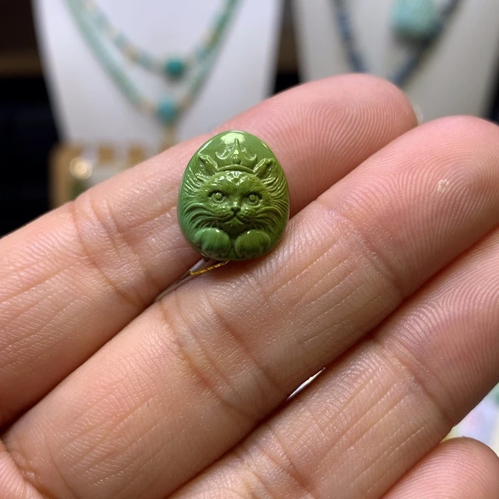 绿松石未镶嵌配饰