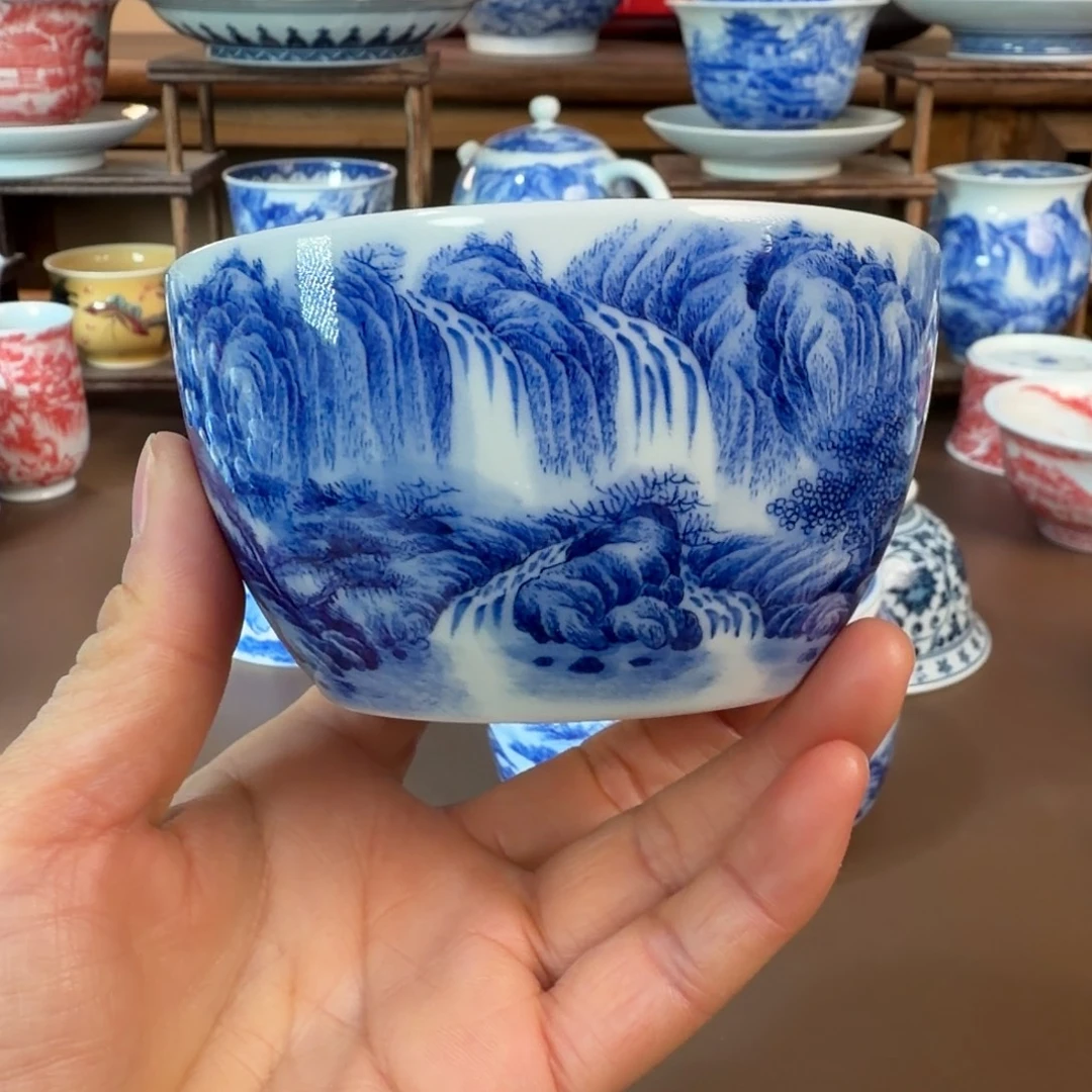 景德镇陶瓷手工手绘