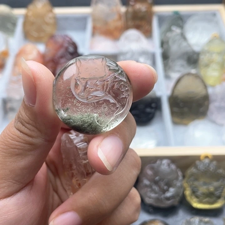 荔***之水晶吊坠(不含链)未镶嵌