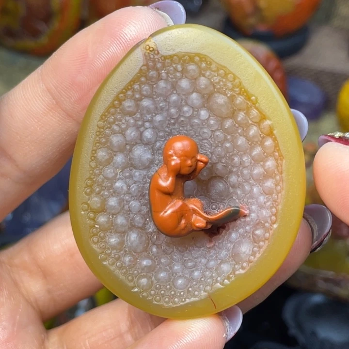 玛瑙/玉髓未镶嵌珠宝奇石品质工艺新生