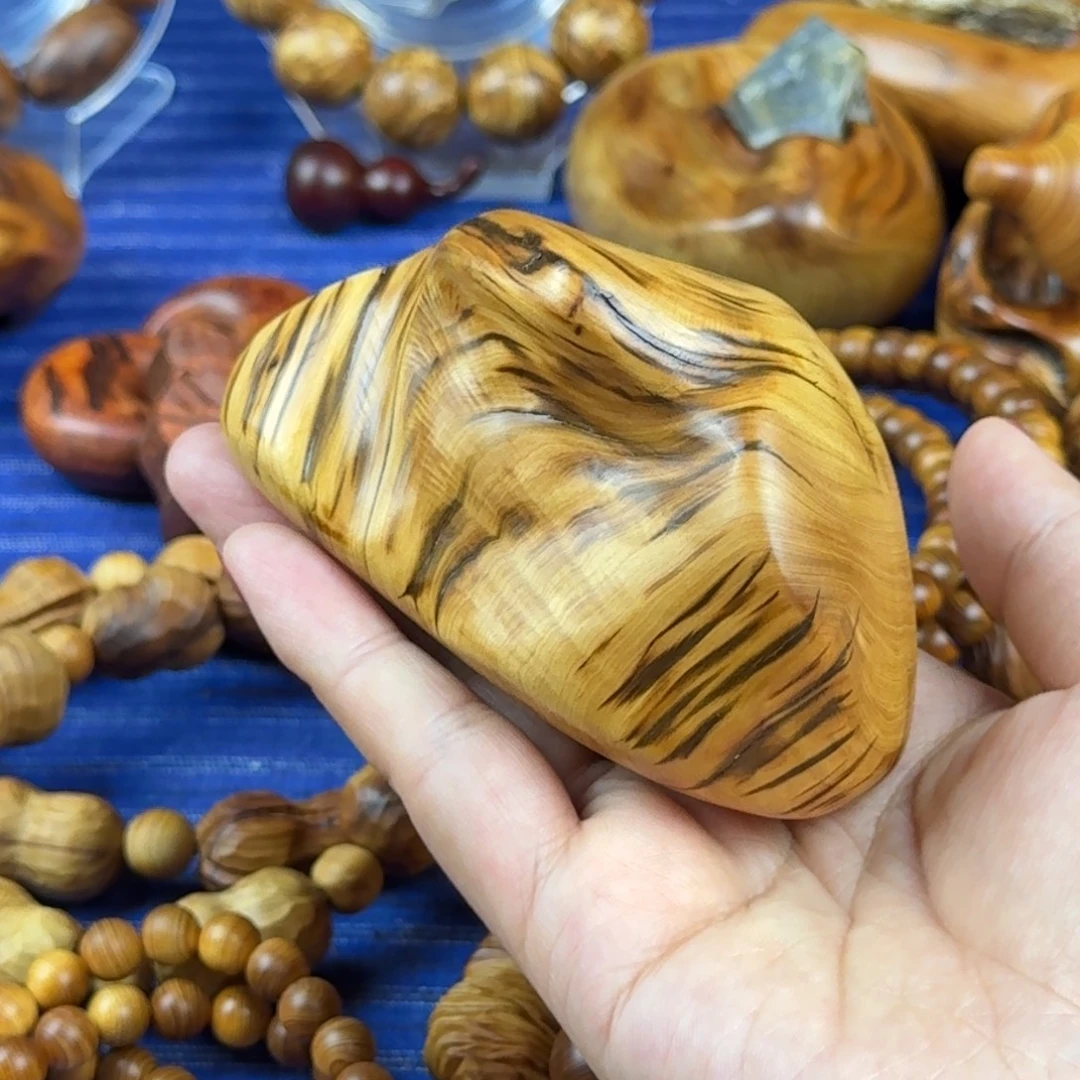 柏木（崖柏）北太行崖柏陈化虎皮骨料手把