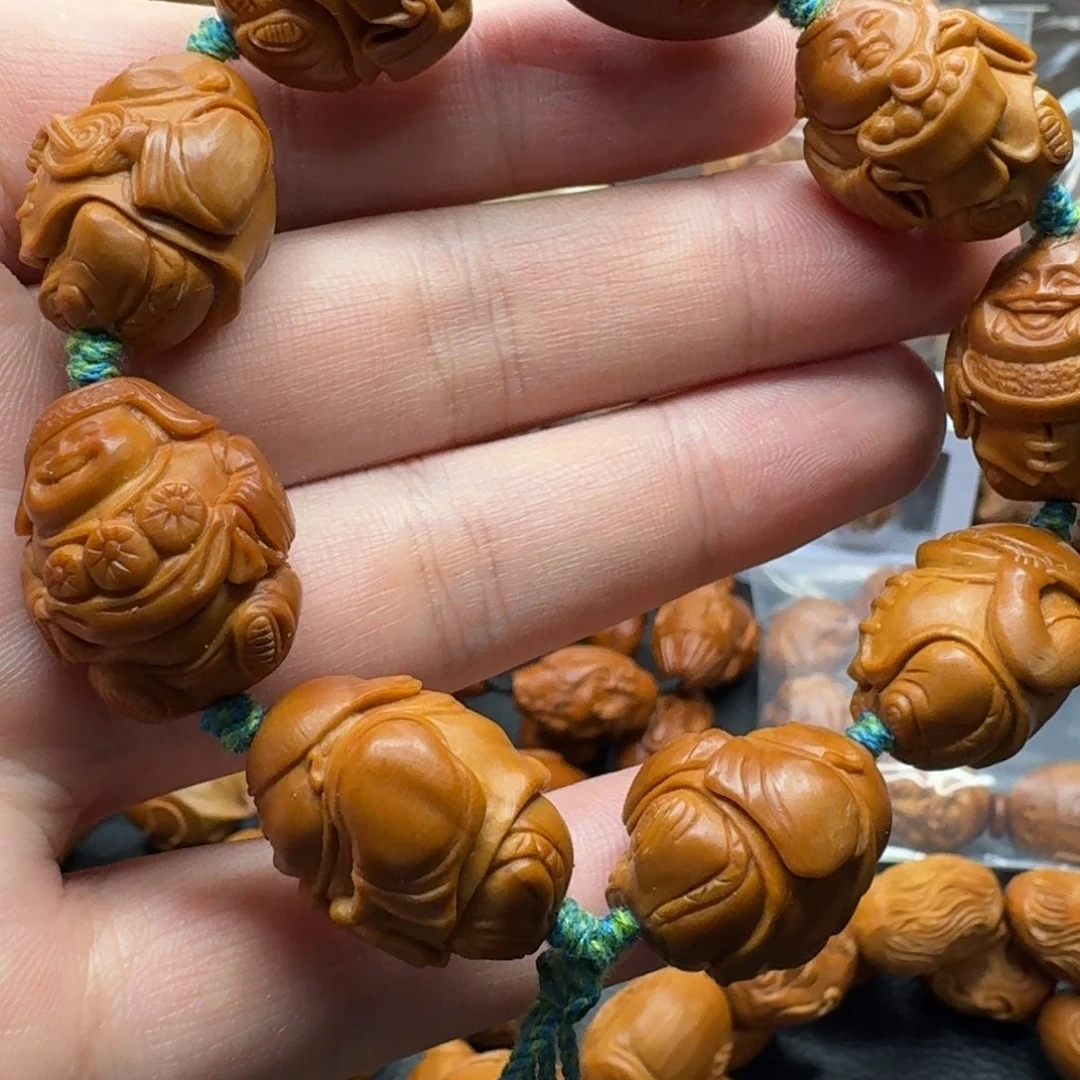 橄榄核手串/手链干饭人