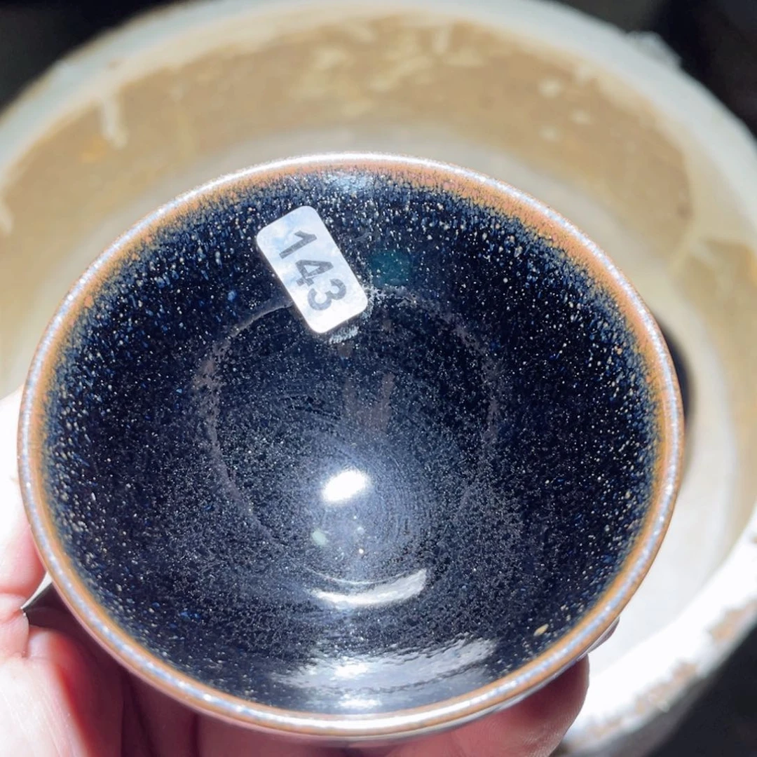 茶盏原矿原釉柴烧建盏