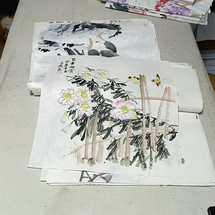 国画皮*?国画花鸟花鸟国画