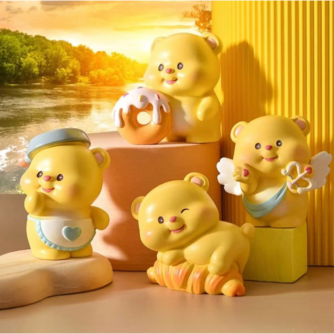 奶芙黄油小熊盲盒