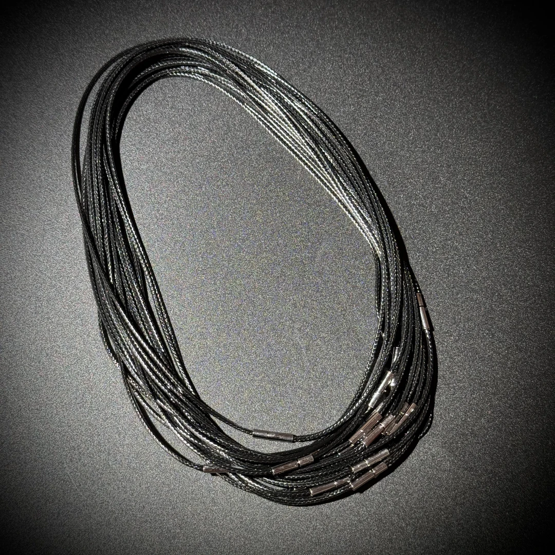 S1200【貝勒爺】臻选黑色百搭皮绳（多样性发其一）