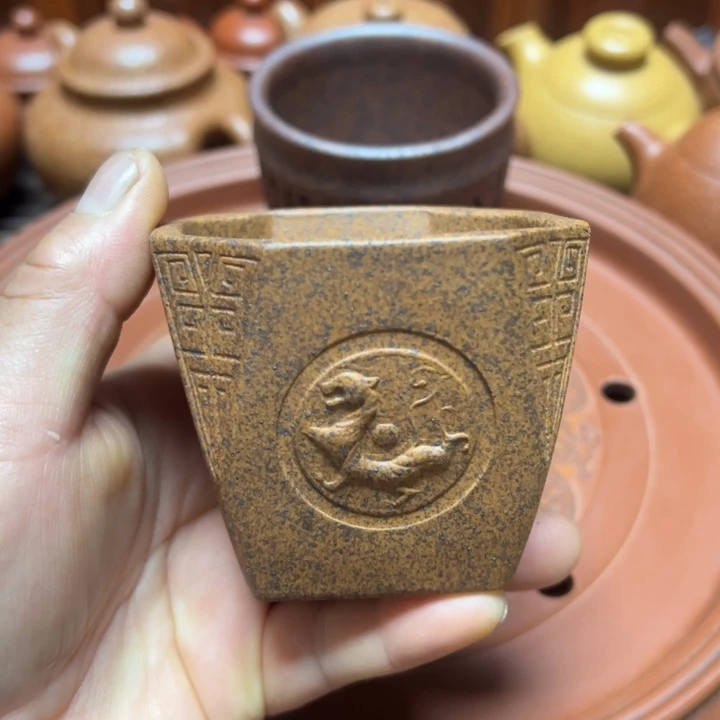 茶壶紫砂宜兴原矿紫泥