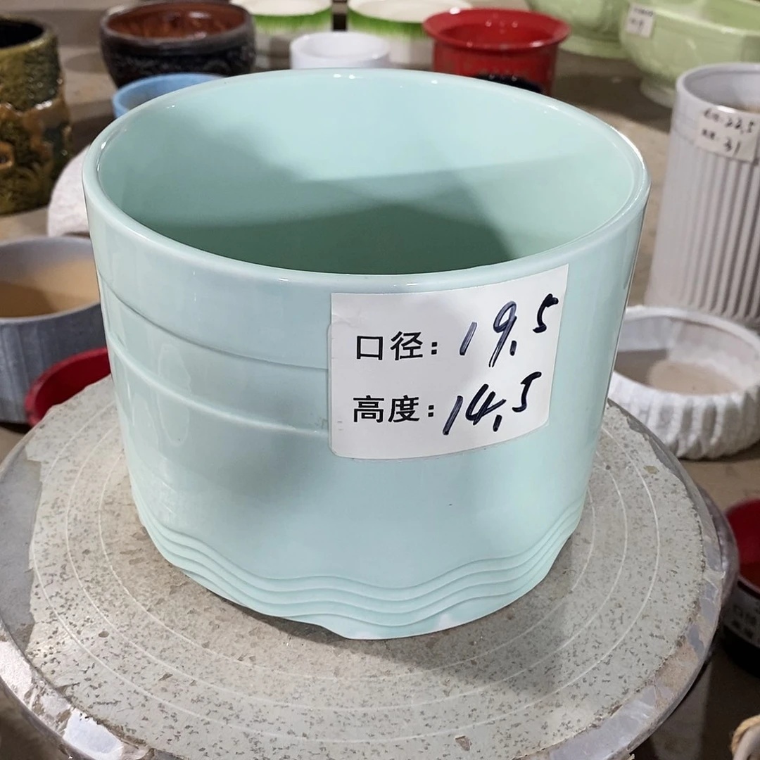 【闪购商品】陶瓷微瑕花盆 -034-1个兰