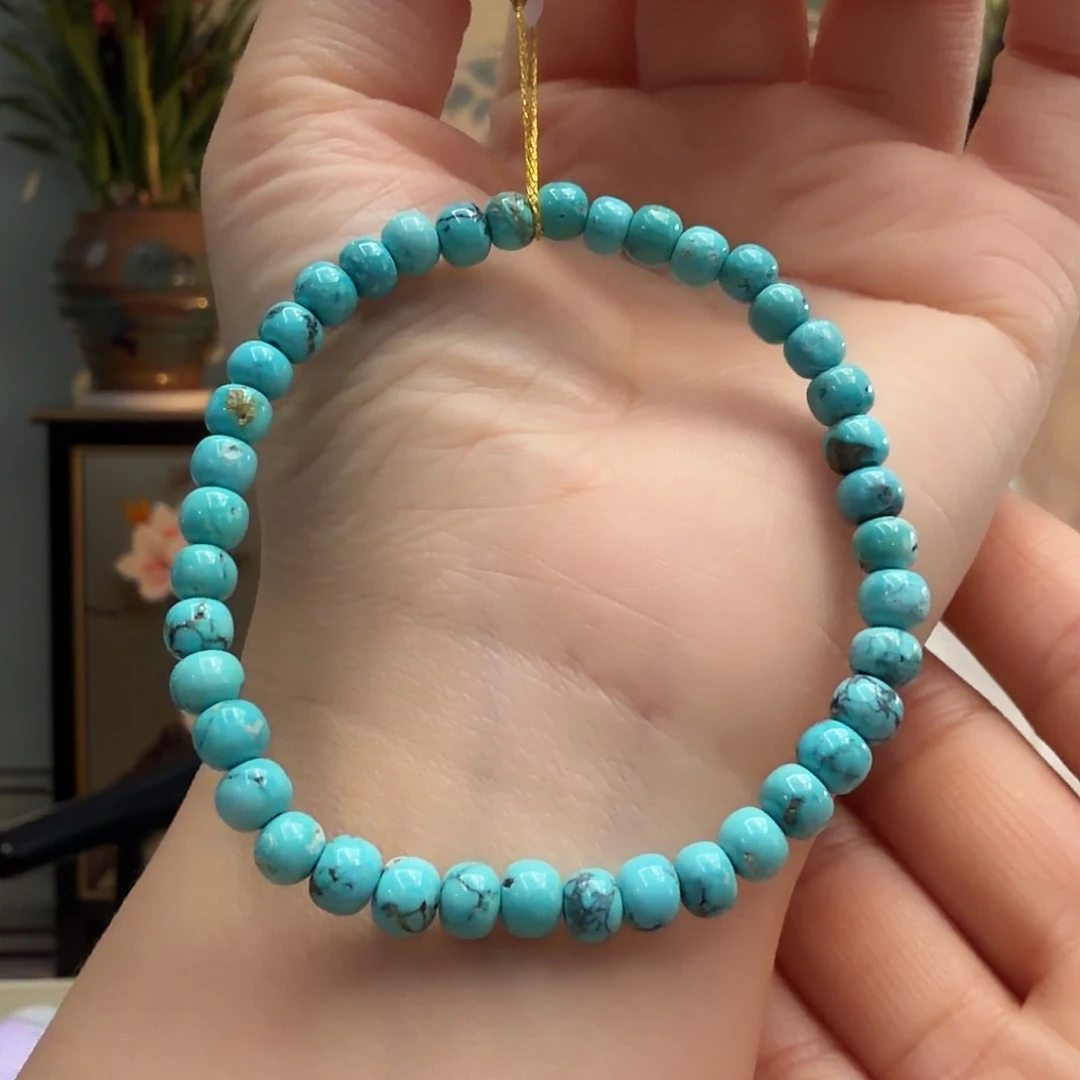 绿松石未镶嵌颈饰