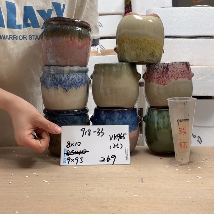 粗陶多肉花盆微瑕33