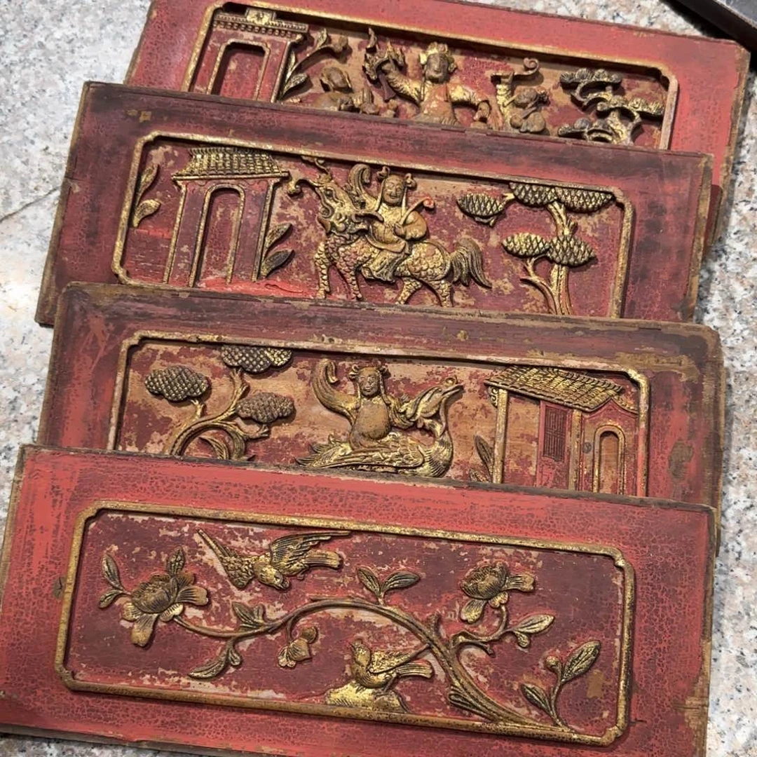 喜***间木木雕工艺精美精致