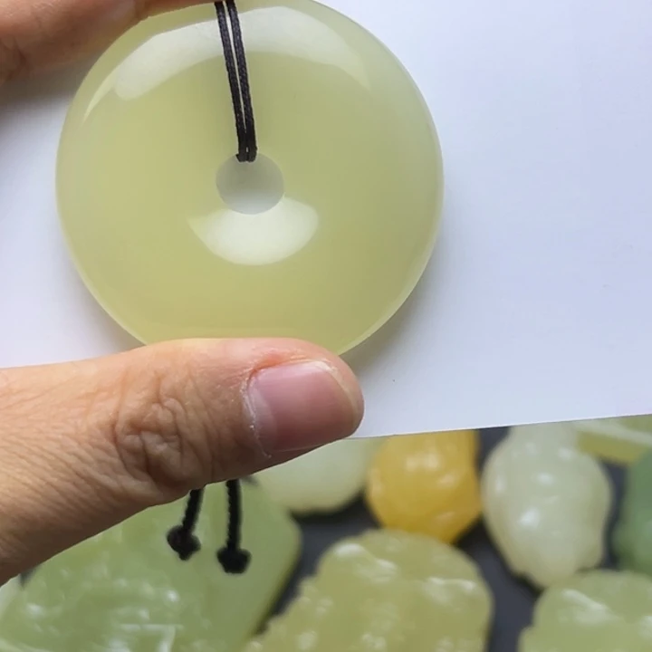 精品高货大平安扣吊坠