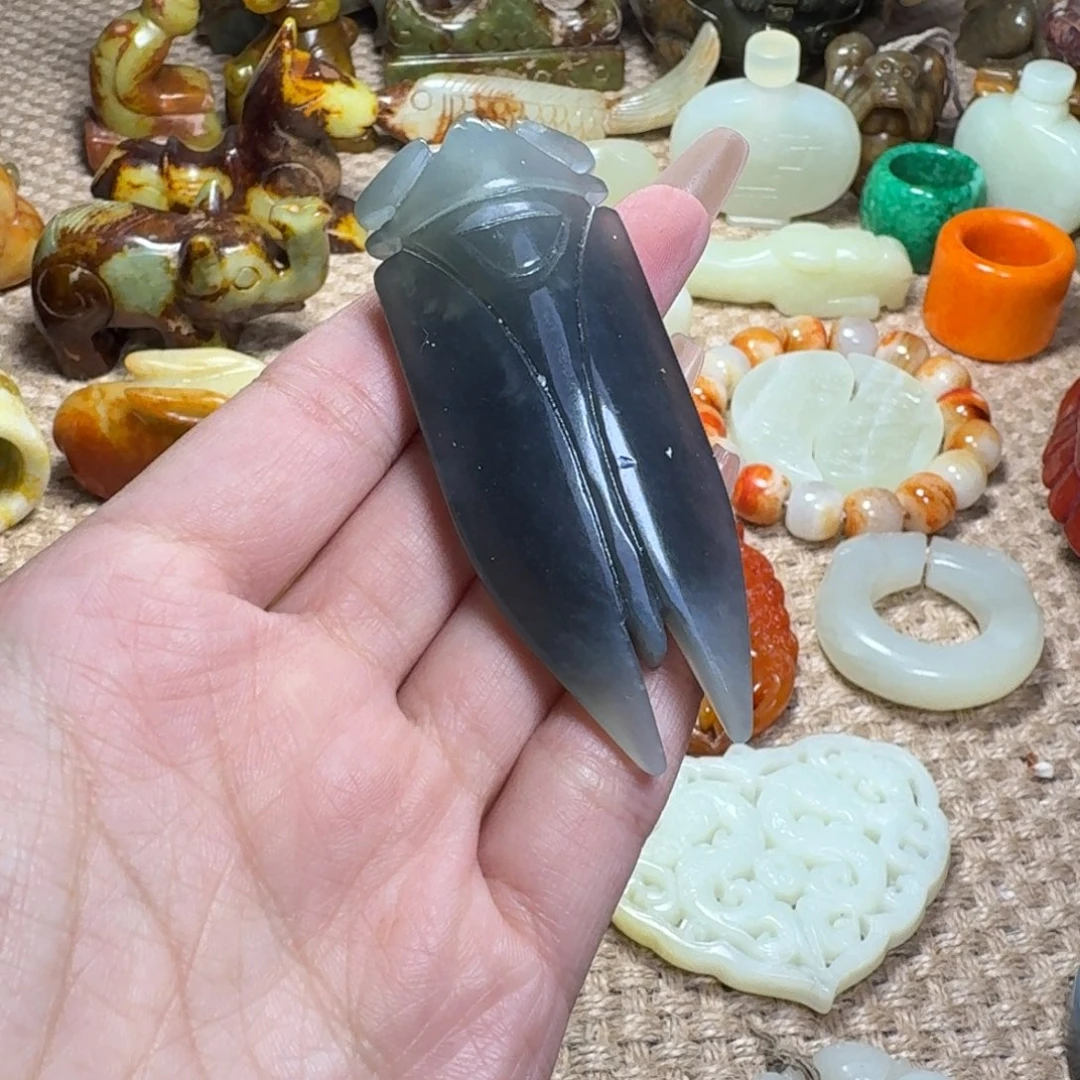 白玉菩提吊坠挂件