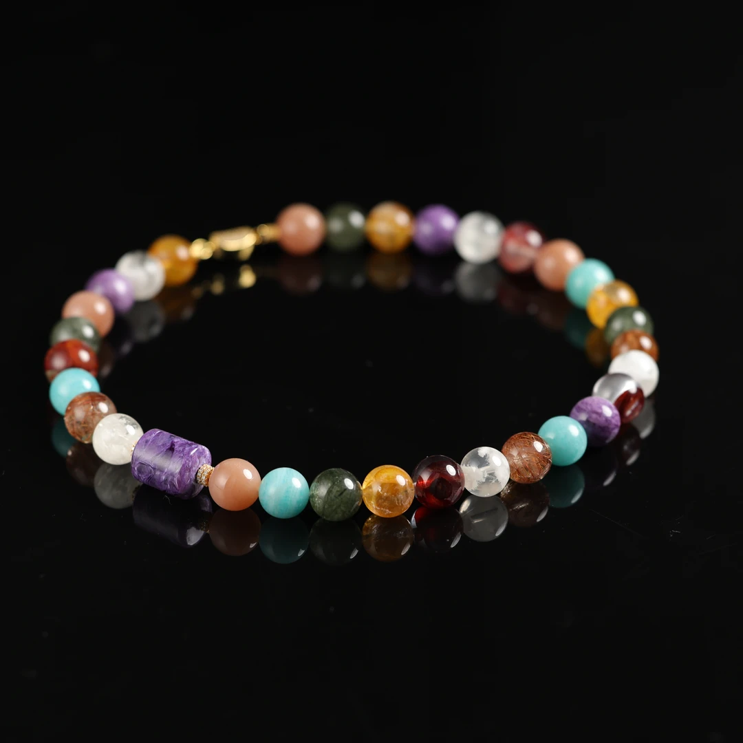 本真 | 星冉 | 严选精品高段位水晶多宝12mm项链