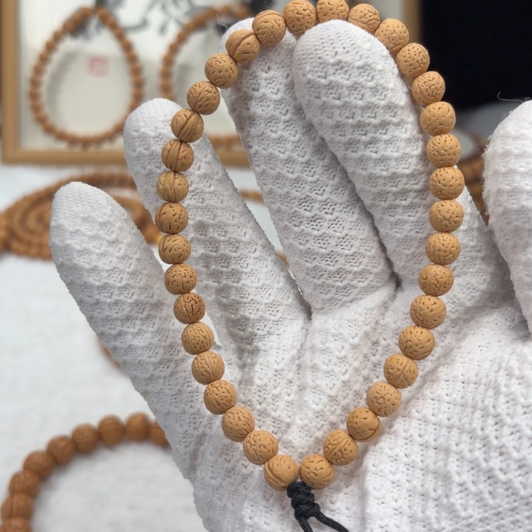 桃核手串0.7「骄阳」野生桃核手持