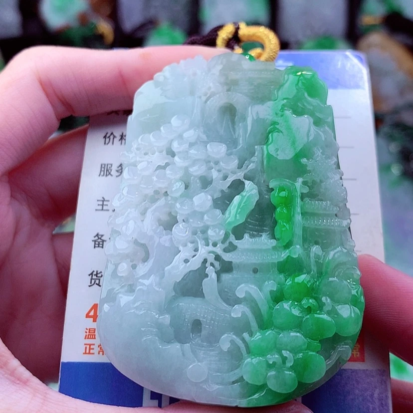 【闪购商品】翡翠颈饰未镶嵌天然