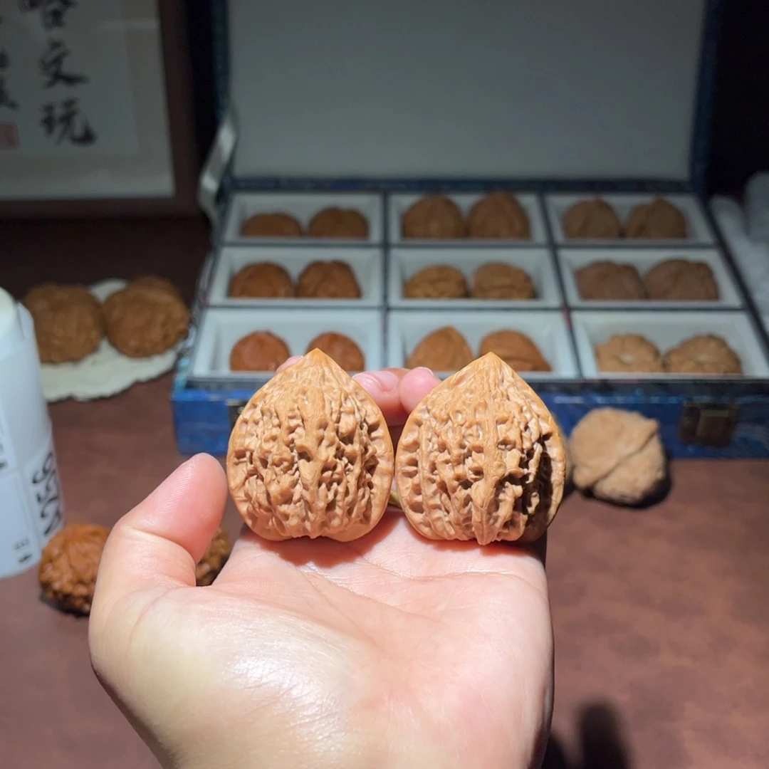 吊坠文玩核桃金牛39