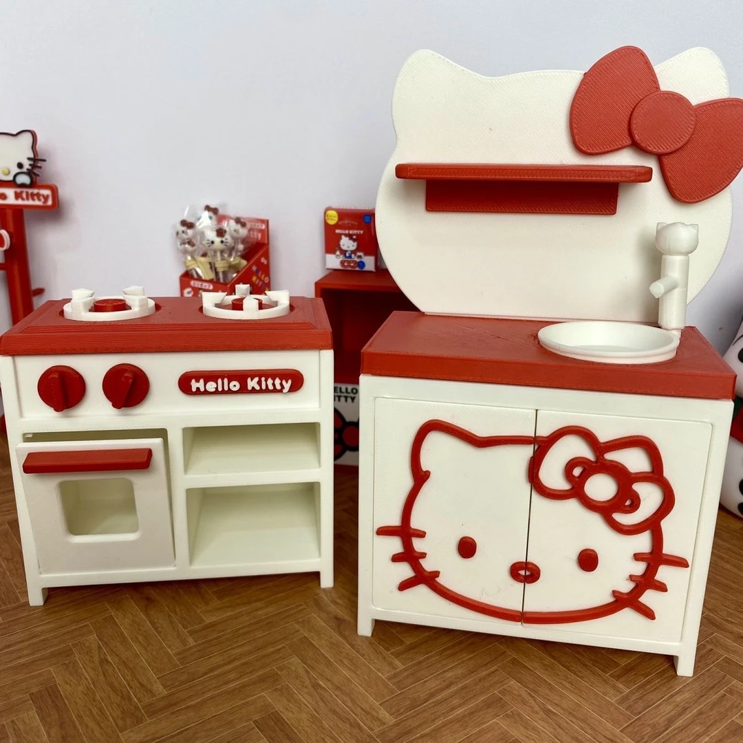 微缩食玩娃娃屋场景拍摄配件冰箱贴配件小鼻噶捏捏货柜