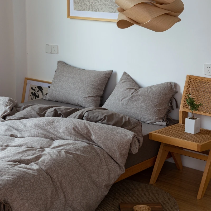 【孤品】全棉双层色织 四件套单品被套床单 切勿乱拍 听主播讲解